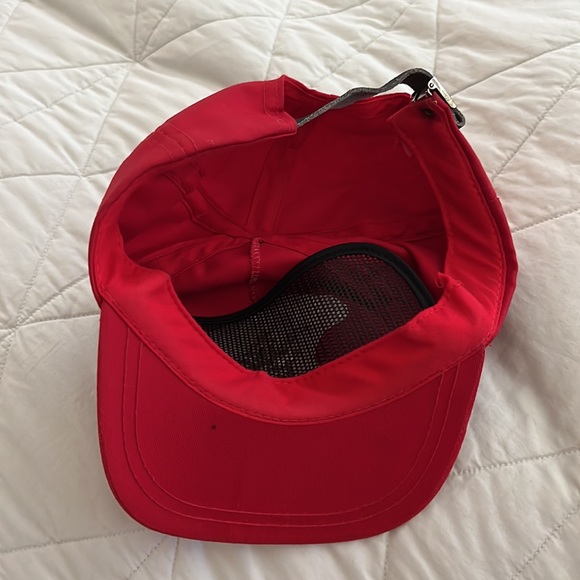 Vintage Anheiser Busch Denver Strive to Satisfy hat red embroidered - Picture 9 of 13